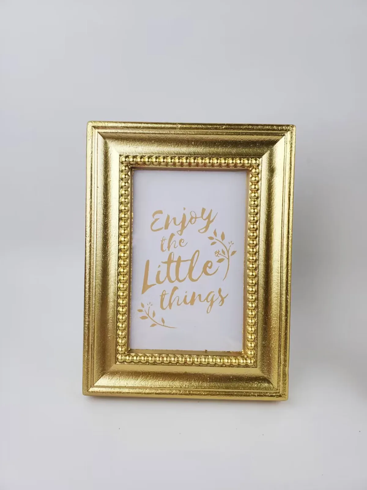 Ornate gold decorative photo frame