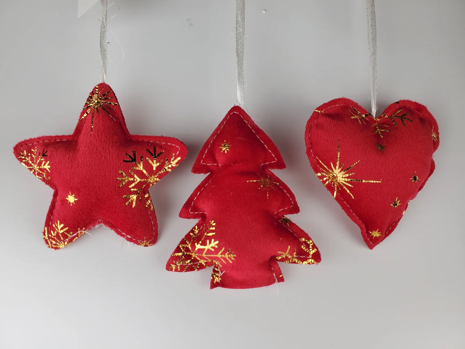 Quilted Fabric Ornament Collection — view 1