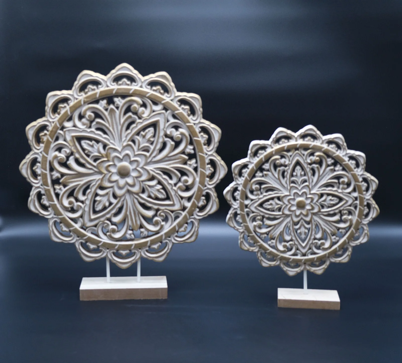 Carved Standing Medallion Collection — view 1