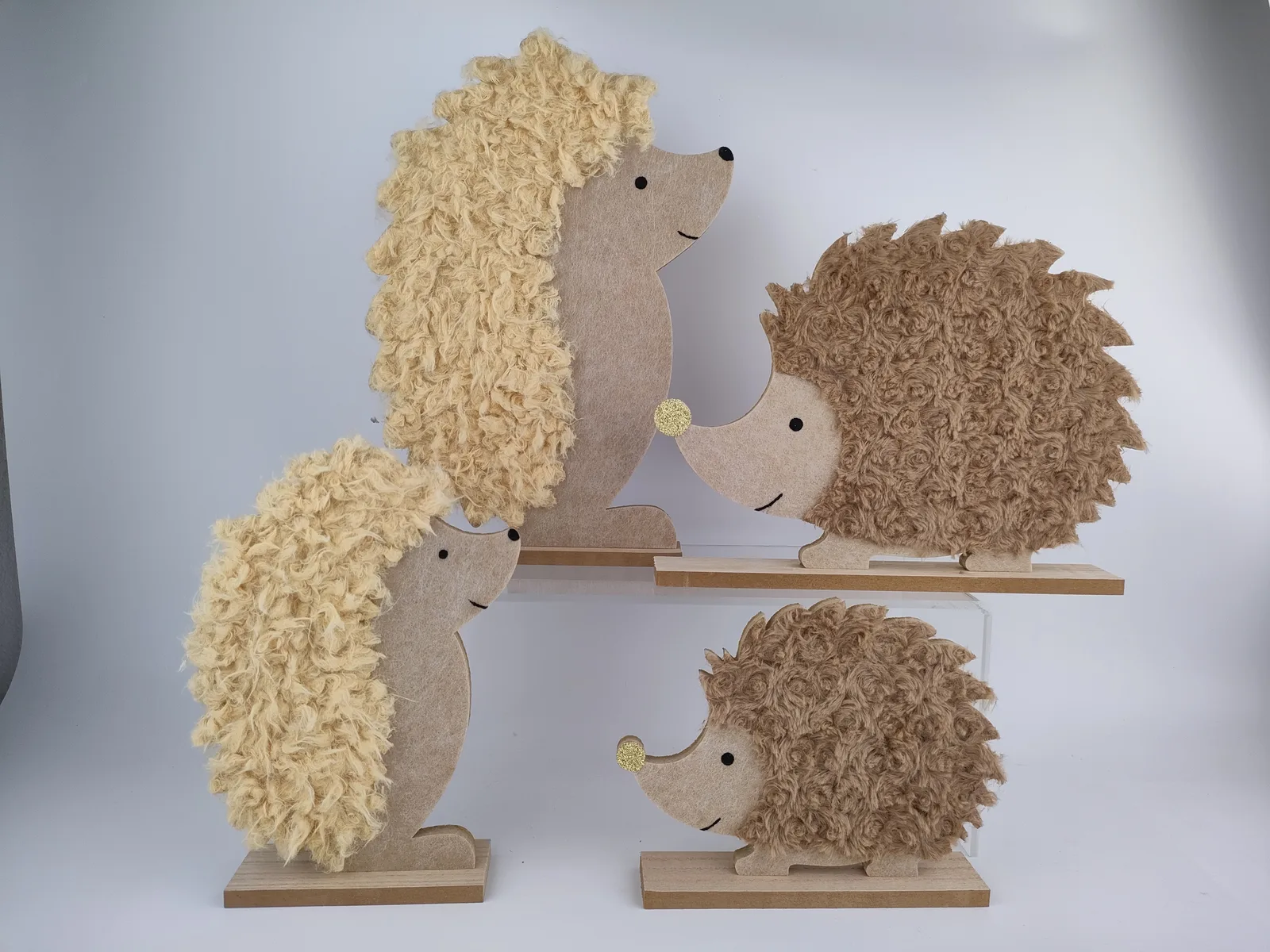 Textile Hedgehog Figure Collection — view 1