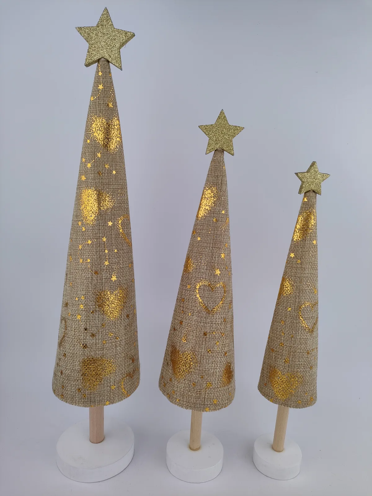 Lighted Cone Tree Collection — view 1