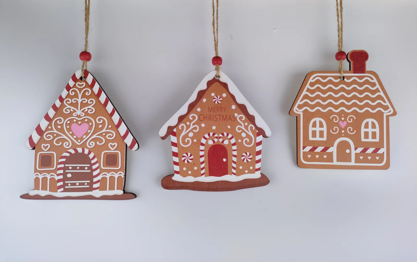 Gingerbread House Ornament Collection — view 1