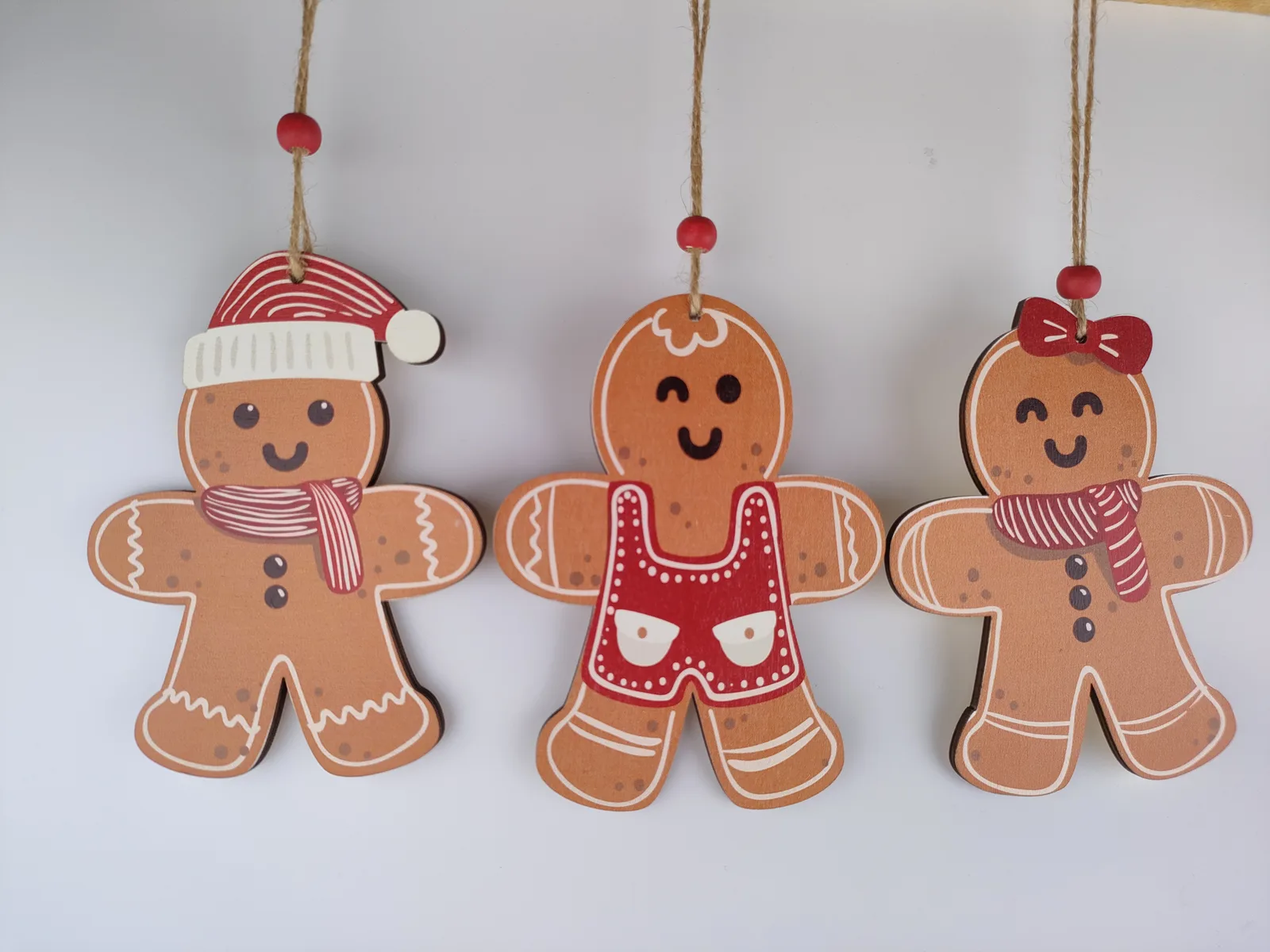 Gingerbread Figure Ornament Collection — view 1