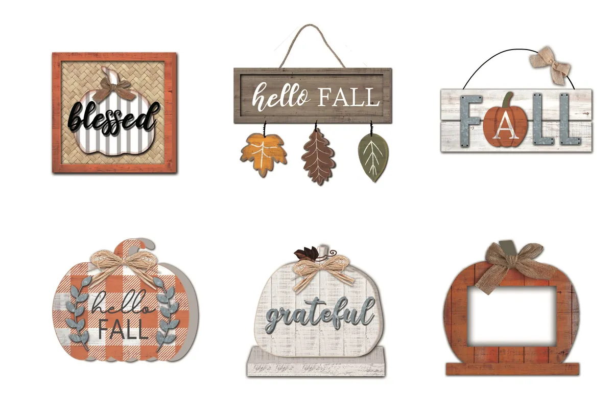 Fall Pumpkin Tabletop Assortment