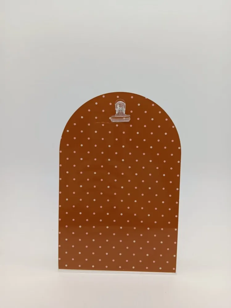 Terracotta Dot Arch — view 1